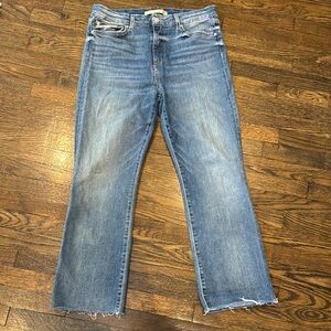 Joe’s HI (rise) Honey cropped boot cut jeans